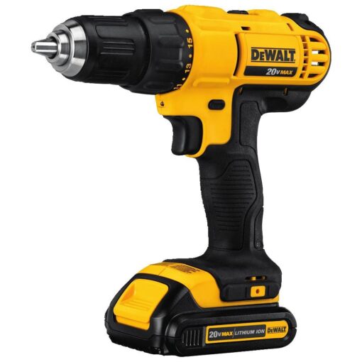 WORKPRO 322PCS Home Repair Tool Kit + DEWALT 20V Max Cordless Drill/Driver Kit (DCD771C2) - Image 2