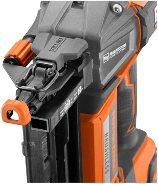 Ridgid HyperDrive 16 Gauge 18v Brushless 2-1/2 In. Straight Finish Nailer - Image 2