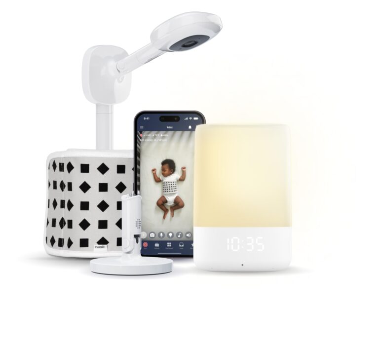 Nanit Superior Sleep Set - Includes Newborn Baby Essentials Pro Camera with Wall Mount, Travel Stand, and The Sound + Light Audio Monitoring Machine & Baby Night Light - Image 8