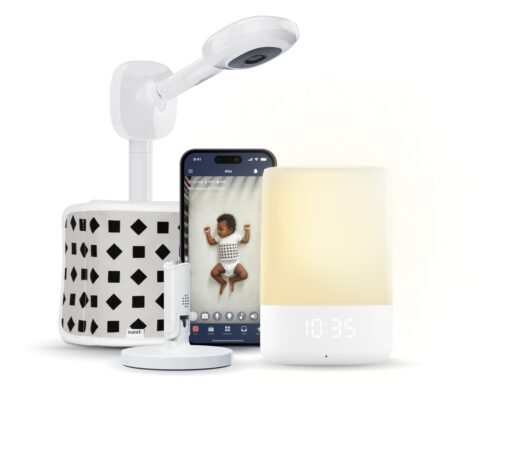 Nanit Superior Sleep Set - Includes Newborn Baby Essentials Pro Camera with Wall Mount, Travel Stand, and The Sound + Light Audio Monitoring Machine & Baby Night Light - Image 8