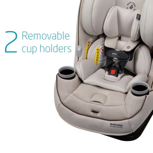Maxi-Cosi Pria Max All-in-One Convertible Car Seat, Rear Facing Car Seat (4-40 lbs), Forward Facing Car Seat (22-65 lbs), High Back Booster Seat (40-100 lbs), Pure COSI, Desert Wonder - Image 4