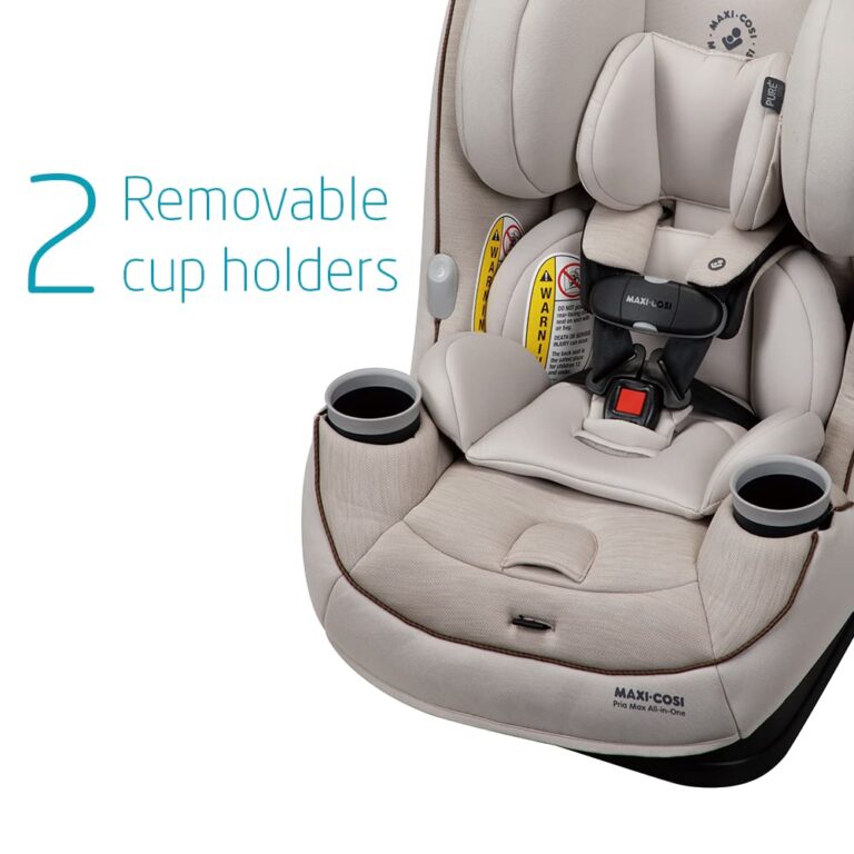 Maxi-Cosi Pria Max All-in-One Convertible Car Seat, Rear Facing Car Seat (4-40 lbs), Forward Facing Car Seat (22-65 lbs), High Back Booster Seat (40-100 lbs), Pure COSI, Desert Wonder - Image 4