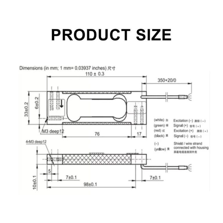 FEGIANCHE Small Electronic Scale 300g 600g 1000g 1500g 3000g Weighing Sensor(1000g) - Image 5