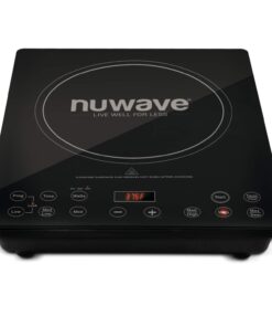 Nuwave Pro Chef Induction Cooktop, NSF-Certified, Commercial-Grade, Portable, Powerful 1800W, Large 8” Heating Coil, 94 Temp Settings 100°F - 575°F in 5°F, Shatter-Proof Ceramic Glass Surface