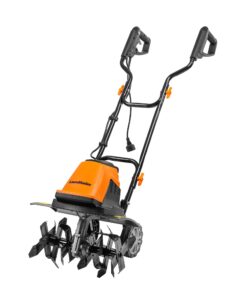 LawnMaster TE1016M Electric Tiller 10-Amp, 16-Inch,Green