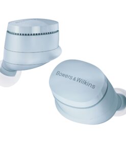 Bowers & Wilkins Pi6 Wireless Earbuds (Glacier Blue), in-Ear Bluetooth Earphones with aptX Adaptive & 12mm Drivers, Bespoke Active Noise Cancelling Earbuds, 3 Built-in Mics, 15-Min Quick Charging