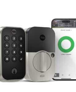 Yale Security Assure Lock 2 with Wi-Fi, Keypad Smart Lock with Back-Up Key in Satin Nickel - YRD410-WF1-619