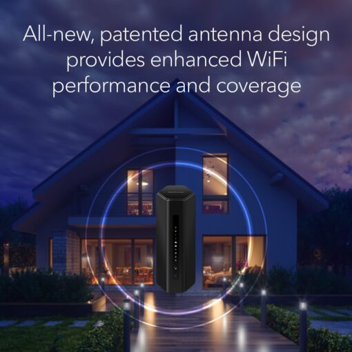 NETGEAR Nighthawk Tri-Band WiFi 7 Router (RS300) - Security Features, BE9300 Wireless Speed (up to 9.3Gbps) - Covers up to 2,500 sq. ft., 100 Devices - 2.5 Gig Internet Port - Image 4