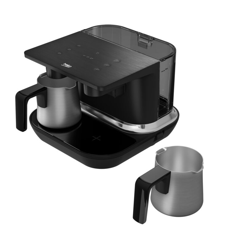 Beko Automatic Turkish Coffee Maker | 6-Cup Turkish Greek Coffee Machine with Anti-Spill Sensor, Fast Brewing, UL Certified, Matte Black, 120V, Induction, Water tank, sensor cook technology - Image 2