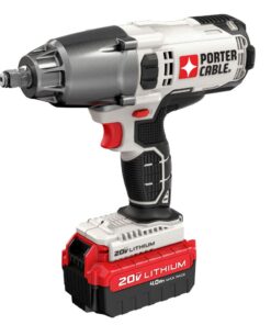 PORTER-CABLE 20V MAX Impact Wrench, 1/2-Inch (PCC740LA)