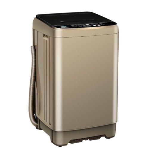 Full Automatic Washing Machine, AYCLIF 17.7 lbs Apartment Washing Machine with Drain Pump,10 Wash Programs 8 Water Levels,for Dorm Apartment RV Full-Automatic Washing Machines, 21"D x 21"W x 35"H - Image 2
