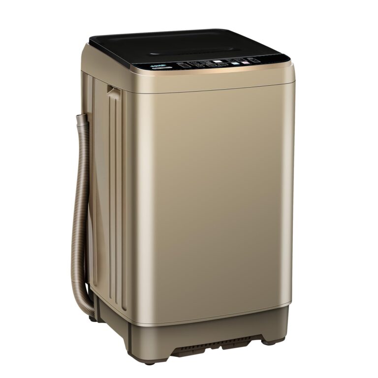 Full Automatic Washing Machine, AYCLIF 17.7 lbs Apartment Washing Machine with Drain Pump,10 Wash Programs 8 Water Levels,for Dorm Apartment RV Full-Automatic Washing Machines, 21"D x 21"W x 35"H - Image 2