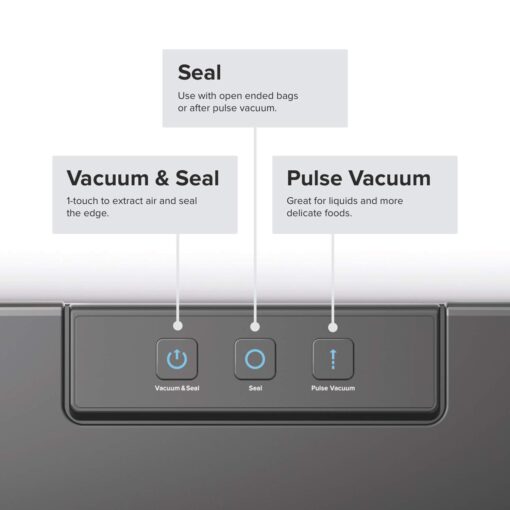 Anova Culinary (ANOVA) ᴿᴱᴰ Precision Cooker, Black, Medium & ANVS01-US00 Anova Precision Vacuum Sealer, Includes 10 Precut Bags, For Sous Vide and Food Storage - Image 2