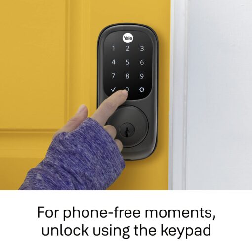 Yale Assure Lock - Wi-Fi Touchscreen Smart Lock with Valdosta Lever - Image 8