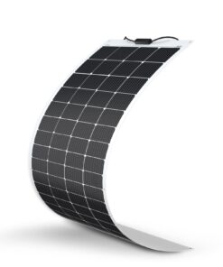 Renogy Solar Panel 200W 12V Lightweight Monocrystalline Ultra-Flexible Bendable Mono Off-Grid Charger for Marine RV Cabin Van Car Boat Curve Surfaces