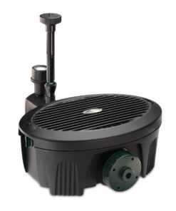 Pennington Aquagarden , Inpond 5 in 1, Pond & Water Pump, Filter, UV Clarifier, LED Spotlight and Fountain , All in One solution for a Clean, Clear and Beautiful pond , For Ponds up to 200 Gallons