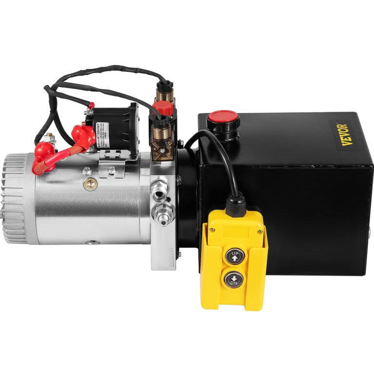 Vevor Hydraulic Pump 4 Quart Double Acting for Dump Trailer Car Lifting - Image 3