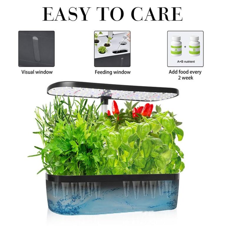Hydroponic Planting Machine, DIY Soilless Cultivation Planting Kit, 12 Planting Points, Hydroponic Planting System for Indoor Gardening, Herb Garden Kit, Suitable for Home, Kitchen and Gardening - Image 3