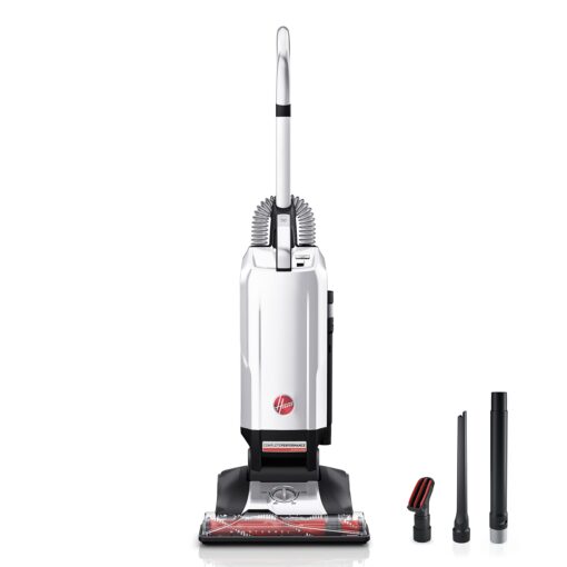 Hoover Complete Performance Corded Vacuum Cleaner, Bagged Vacuum Cleaner, Traps 99% of Dust Matter, Wide Cleaning Path, Includes Pet Upholstery Tool, Powerful Vacuum Cleaners for Home Use
