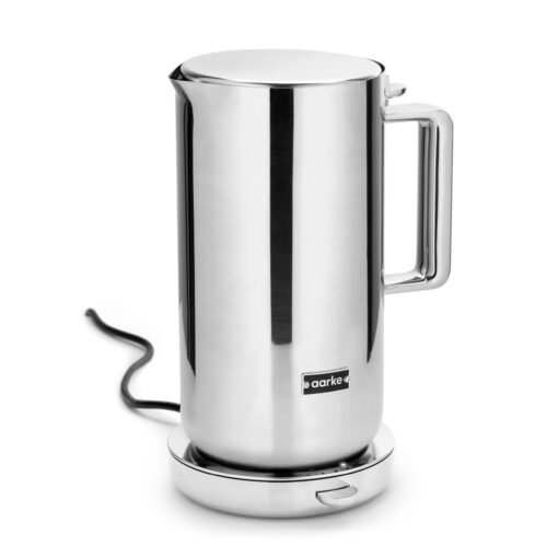 Aarke Kettle | Stainless Steel Hot Water Kettle | 360° Swivel Base | 1.2L / 5 Cups - Steel - Image 8