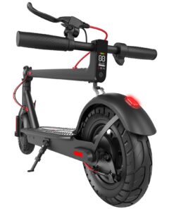 CYBERGOING Electric Scooter with 430W Peak Motor for Adults, 10" Shock Absorbing Tires, Up to 17-Mile Range & 19 MPH Speed Portable Folding Commuting E Scooter with Dual Breaking System