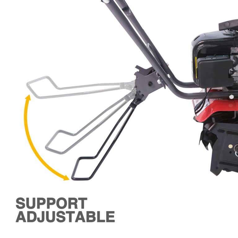 Thunderbay Cultivator 2Cycle 52cc Gas Powered Tiller w/Adjustable 4 Steel Tines Small Rototiller - Image 3