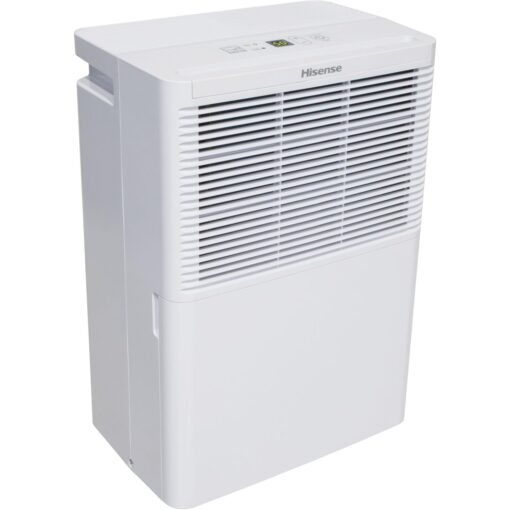 Hisense Energy Star 25-Pint Portable Dehumidifier with Auto-Shutoff, Home Dehumidifier and Moisture Absorber For Basement, Garage, Living Room in White