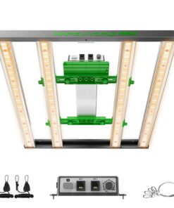 2025 New Version MARS HYDRO FC-E3000 300Watt LED Grow Light 3X3ft Full Spectrum Grow Light Bar, Smart Dimmable & Integrated Grow Lampe for Veg Bloom Flower, Achieve 2.8 umol/J