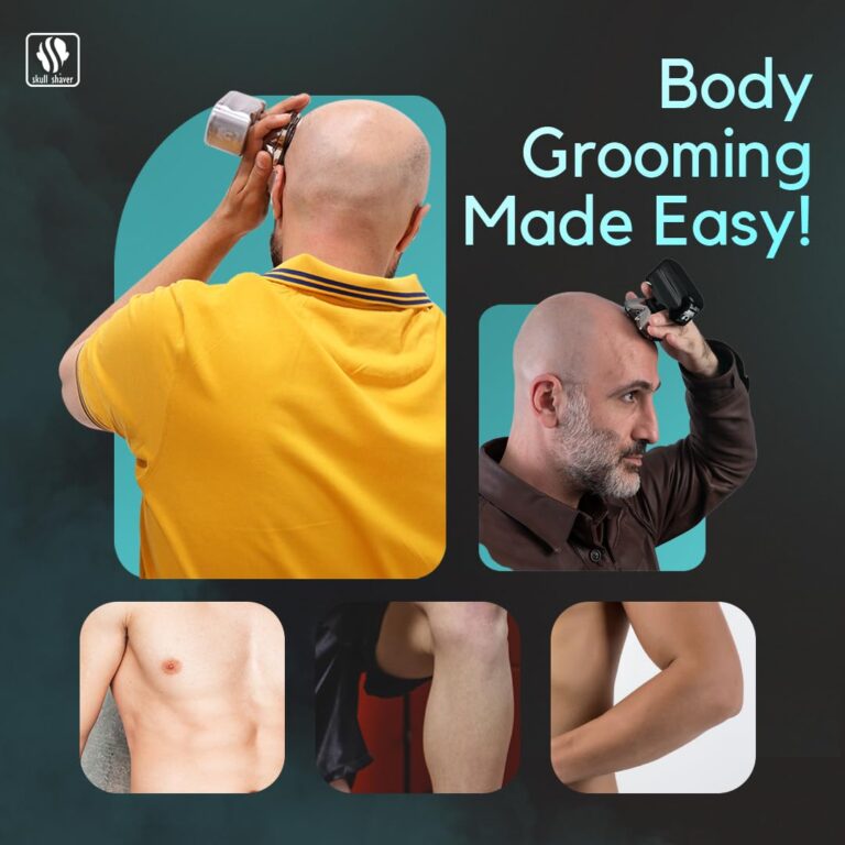 Skull Shaver Pitbull Platinum Pro:Head Shaver for Men - Bald Head Shavers with Wet/Dry Technology, Ergonomic Design, Travel Lock, and Accessories. Perfect Grooming Kit and Prime Gift for Men - Image 4