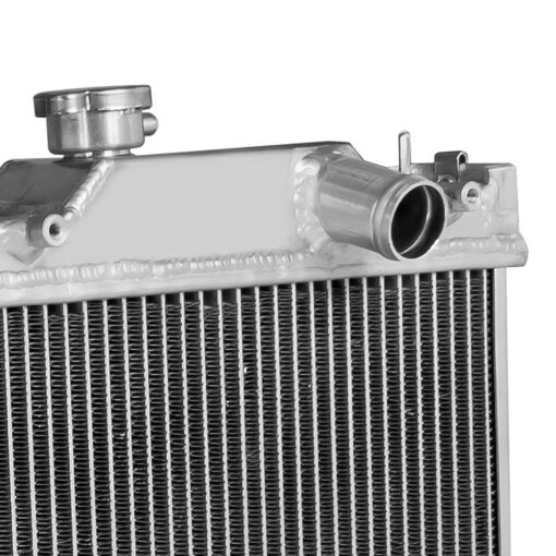 DNA Motoring RA-MM90-2 2-Row Full Aluminum Radiator, 1 Pack,Metallic - Image 3