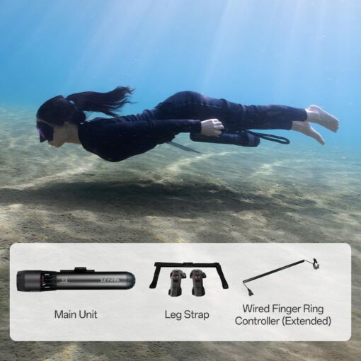 Subnado Underwater Scooter of 1PCS Main Unit, Water Scooter for Adults and Kids, Underwater Scooter for Pool, Diving Snorkeling Sea Scooter Multiple - Image 4