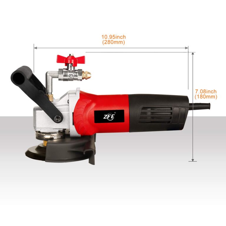 ZFE 800W/110V Variable Speed 4'' Wet Polisher / Grinder & Granite Diamond Polishing Pads Concrete Polisher Stone Polisher for Granite/Marble/Concrete/Stones - Image 5