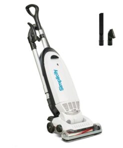 Simplicity Vacuums Allergy Bagged Vacuum Cleaner for Carpet and Hardwood, Multi Surface Upright Vacuum Cleaner with Certified HEPA Vacuum, Pet Vacuum, S20EZM