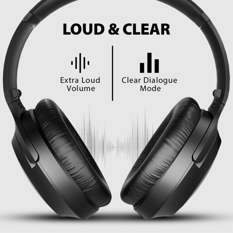 Avantree Opera Plus - Wireless Headphones for TV with Cinema & Clear Dialogue Modes, Pass-Through, Enhanced Volume for Seniors, Compatible with TVs with Optical or AUX Audio Output Ports - Image 5