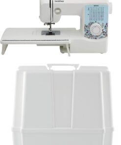Brother XR3774 37-Stitch Sewing and Quilting Machine with Wide Table and 5300A Hard Plastic Storage and Carry Case