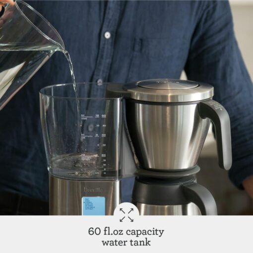 Breville Precision Brewer Drip Coffee Machine, Thermal Carafe, One Size, Brushed Stainless Steel - Image 3