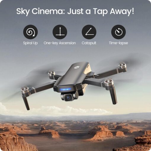 Holy Stone GPS Drone with 4K UHD Camera for Adults Beginner; HS360S 249g Foldable FPV RC Quadcopter with 10000 Feet Control Range, Brushless Motor, Follow Me, Smart Return Home, 5G Transmission - Image 4
