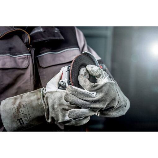 Metabo 6-inch Angle Grinder, 13.5 Amp, 9,600 RPM, Electronics, Lock-on Switch, Made in Germany, WE 15-150 Quick, 600464420, Green - Image 3