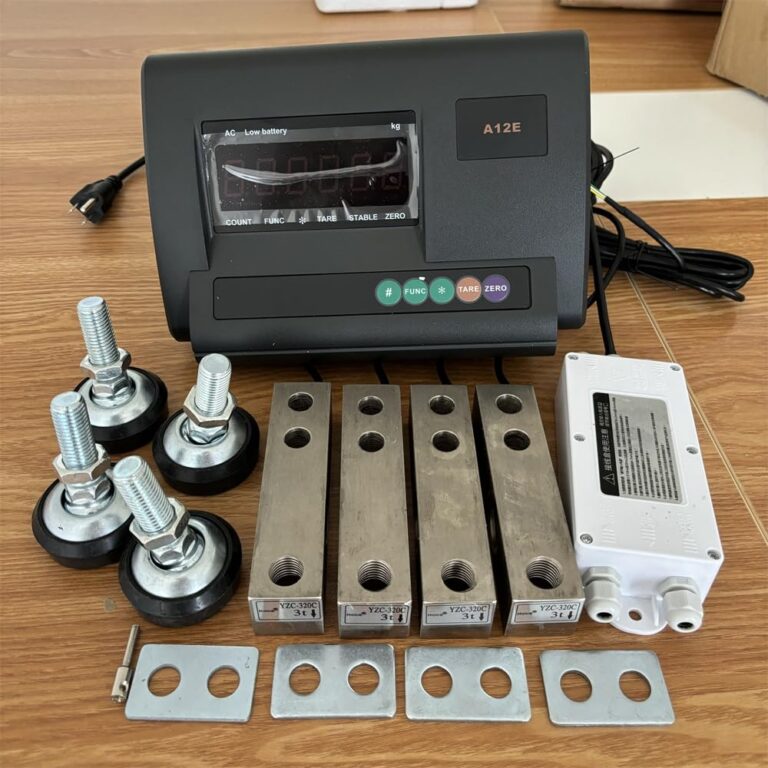 Loadometer Floor Scales Electronic Load Cells Platform Weighbridge YZC-320C-kit 5 ton A12E 110V ac Indicator - Image 7