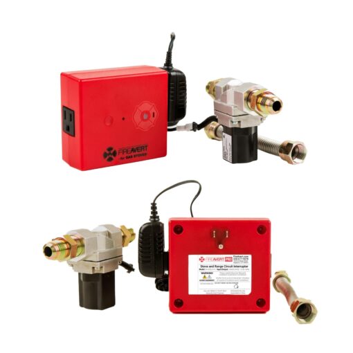 FireAvert-Gas Stove Auto Shut-Off Device (1/2" Pipe Line), Oven Monitoring Solution for Senior Citizen and Elderly Parents, As Seen on Shark Tank - Image 2