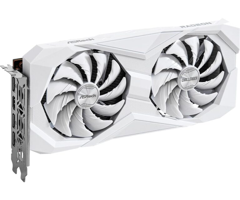 ASRock AMD Radeon RX 6600 Challenger White 8GB GDDR6 Graphics Card 0dB Silent Cooling 128-bit 7680 x 4320 DisplayPort HDMI 14 Gbps Dual Fan 7nm - Image 6