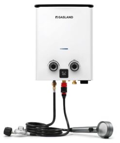 GASLAND G5 Portable Outdoor Propane Water Heater 1.32GPM, 5L Outdoor Gas Water heater for Camping, Off Grid, Ultra Compact