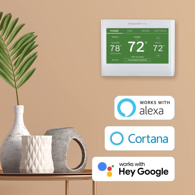 Honeywell Home RTH9600WF Smart Color Thermostat Energy Star Wi-Fi Programmable Touchscreen + RPLS740B 7-Day Programmable Light Switch Timer - Image 5