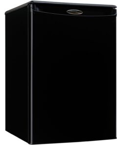 Danby Designer 2.6 Cubic Feet Compact Refrigerator (DAR026A1BDD-3), Black