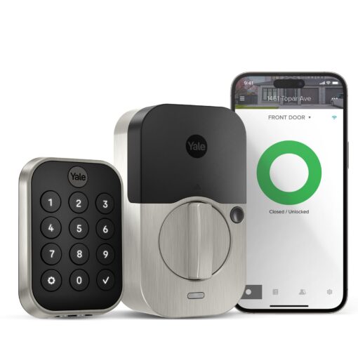Yale Security Assure Lock 2 with Wi-Fi, Key-Pad, Deadbolt, Satin Nickel