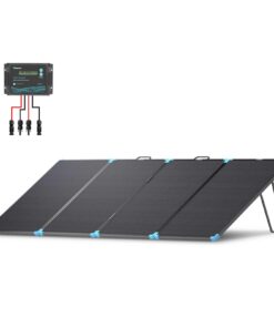 Renogy 220W Lightweight Portable Solar Suitcase with Waterproof 20A Charger Controller, Solar Charger for Power Station RV Camping Off Grid
