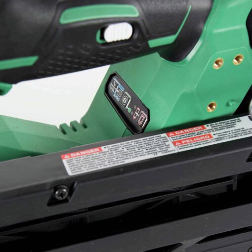 Metabo HPT 18V MultiVolt™ Cordless Framing Nailer Kit | Accepts 2-Inch up to 3-1/2-Inch Clipped & Offset Round Paper Strip Nails | 30 Degree Magazine | NR1890DCS - Image 4