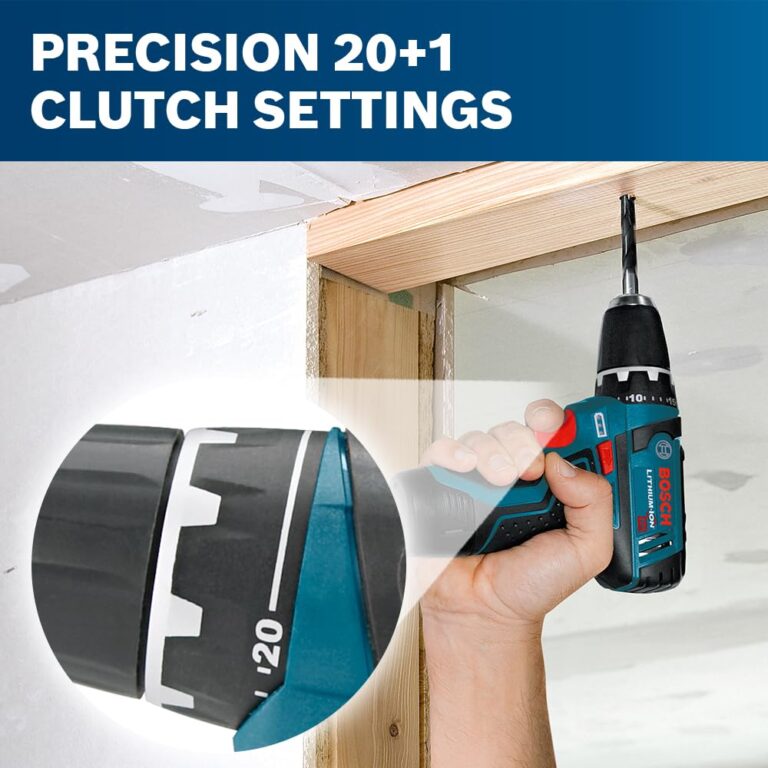 BOSCH CLPK22-120 12V Max Cordless 2-Tool Combo Kit with 3/8 In. Drill/Driver, 1/4 In. Impact Driver, (2) 2 Ah Batteries, Charger and Case - Image 12