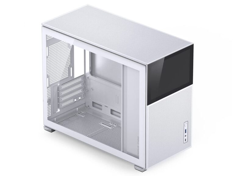 JONSBO D31 MESH SC White Micro Computer Case with Screen, M-ATX/ITX Mainboard/Support RTX 4090(335-400mm) GPU 360/280AIO,Power ATX/SFX: 100mm-220mm Multiple Tool-Free Design pc case - Image 7