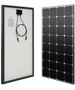 Renogy Solar Panel 100 Watt 12 Volt Eclipse Monocrystalline High-Efficiency Module PV Power for Battery Charging, Boat, Caravan, RV and Other Off-Grid Applications